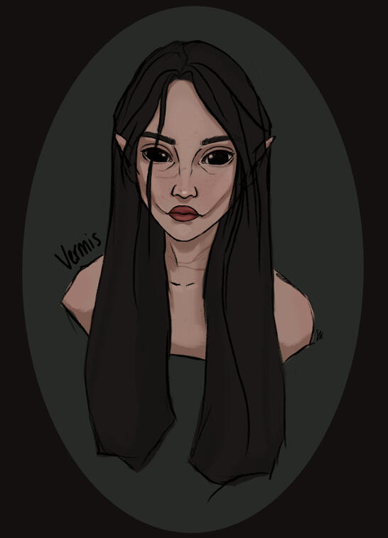 Vermis - Bust character portrait
