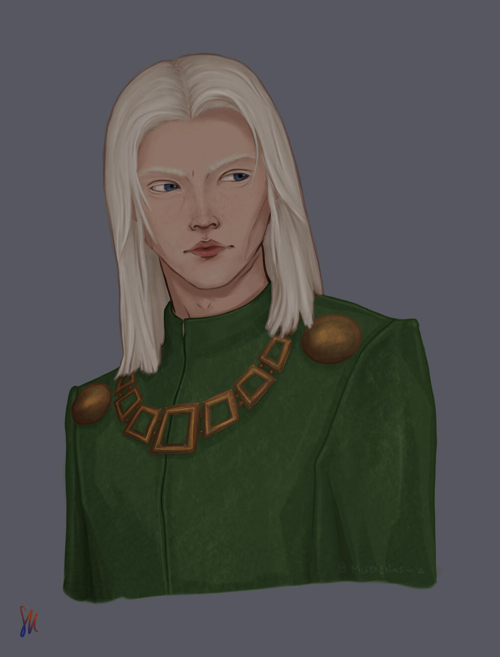 Daeron "The Daring" Targaryen (natural hair)